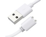 2.6Ft Magnetic Usb Dc Charger Cable Replacement Charging Cord - White(5M... - $12.99