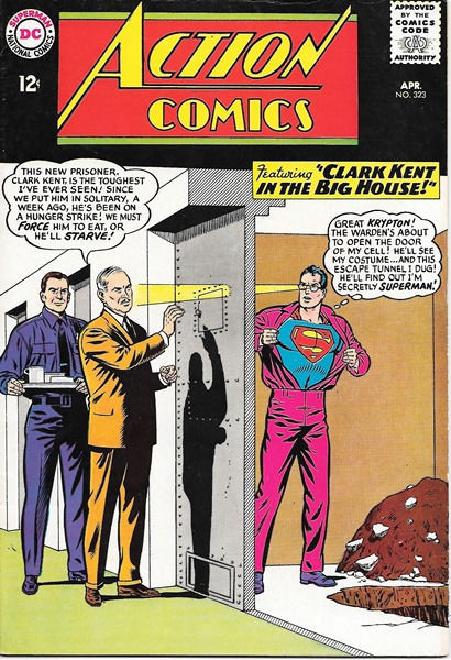 Action Comics Comic Book #323 Superman, DC Comics 1965 FINE+ - £26.97 GBP