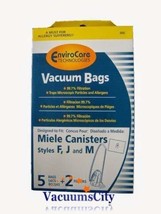 Miele Canister Vacuum 99.7% Filtration Type F J M Hepa Bags 5 Pk Part # ... - €14,81 EUR