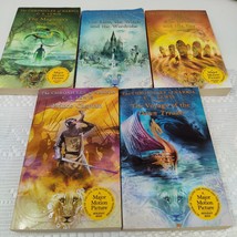 The Chronicles of Narnia Series Book Lot 1-5 C.S. Lewis - $12.98