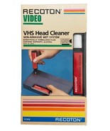 Recoton VHS Video Head Cleaner Non Abasive Wet System No cleaning fluid - £3.85 GBP