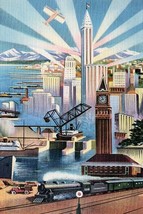 The Modern Deco Empire 20 x 30 Poster - $25.98