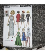 S9396 SEWING PATTERN Doll 11.5&quot; Barbie VTG 50s Clothing Dress Simplicity... - $10.50