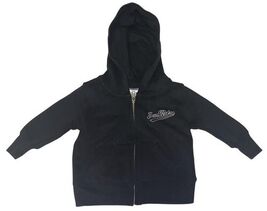 San Pedro Baby Hoodie Zip Sweatshirt Black Size 12M Port &amp; Company NWOT - $9.89