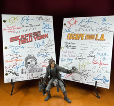 Escape From New York &amp; Escape From L.A. Scripts Signed- Autograph Reprints - £35.39 GBP