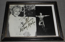Autographed Mary Martin Black/White Photo w/FRAME - £31.80 GBP