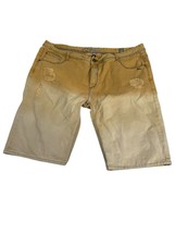 A. Tiziano Bermuda Denim Shorts Streetwear Hip Hop Baggy Ombre Men Jorts... - $28.50