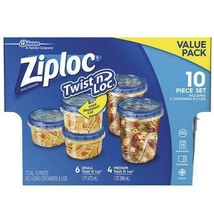 Ziploc Twist n' Loc Value Pack Plastic Containers - 10 Counts - $39.00