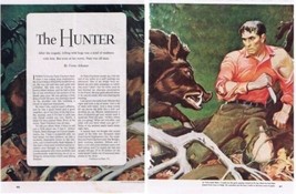 Mead Schaeffer Illustration for The Hunter Magazine Story - $6.85