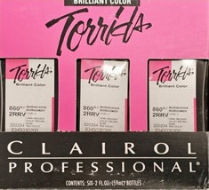 Clairol Professional Torrids 860RV 2RRV Bodacious Burgandy Hair Color 2o... - $18.97