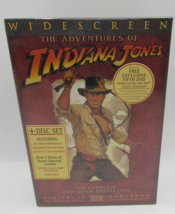 The Adventures of Indiana Jones Complete DVD Collection 4 Discs NEW SEALED  - $9.74