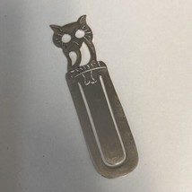 Book Mark 925 Sterling Silver Owl Motif Bookmark TB-17_ Taxco Mexico - £30.03 GBP