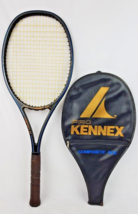 Vintage Pro Kennex Composite Ace Tennis Racquet 4 1/4&quot; Black w/Cover Ver... - £26.86 GBP