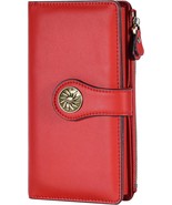Genuine Leather Clutch Wallet Multi Card Organizer - £31.57 GBP