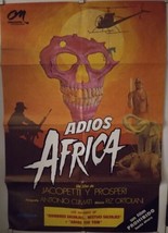 Adios Africa 27x39 Spanish Poster Mondo Cane Jacopetti Prosperi Africa B... - $28.04