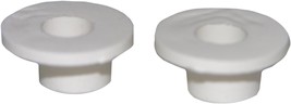 White Lasco 14-1081 Plastic Self Aligning Toilet Seat Hinge Washers. - £22.33 GBP