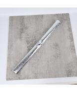 MANDLON Silver Metallic Aluminum Foil Wallpaper Luxury Water-Resistant W... - $10.99