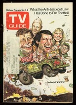 TV Guide November 2 1974- Central Ohio Edition- Cast of MASH cover - £17.20 GBP