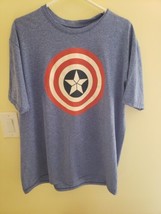 Marvel Captain America Civil War Blue T Shirt Size XL - £13.09 GBP