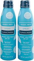 Trader Joe's Nourish Spray Sunscreen SPF 50+ Broad Spectrum (2-Pack) - $22.04