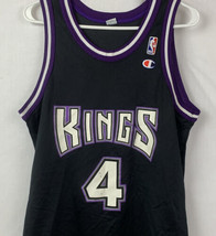 Vintage Champion Jersey Sacramento Kings Corliss Williamson NBA 90s Mens 40 - £89.69 GBP