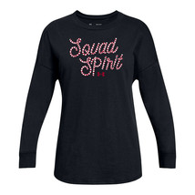 NWT Girls Size Medium or Large Under Armour Holiday Print Squad Spirit T-Shirt - £11.85 GBP