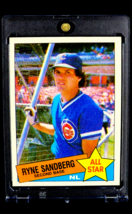 1985 Topps All-Star #713 Ryne Sandberg HOF Chicago Cubs 2nd Year Card - £1.59 GBP