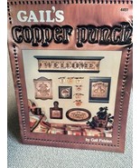 Ankaras Metal Punching Copper Tin 010 Sheet &amp; Gails Copper Punching Patt... - $8.60