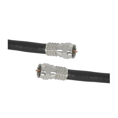 Digitech High Quality RG6 Quad Shield Cable (Black) - 10m - $63.69
