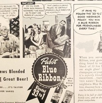 1941 Pabst Blue Ribbon Beer 33 To 1 Browns Advertisement Comic Strip DWNN12 - $24.99
