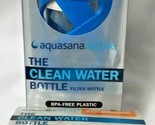 Aquasana Clean Water Filter Bottle Blue + 2 Refills  - $24.95