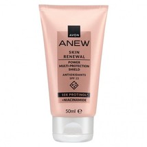 Avon Anew Skin Renewal Power Multi-Protection Shield SPF15 50 ml - $442.57 MXN