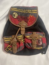 Harry Potter Hogwarts Alumni Gryffindor Knapsack Backpack Bag 13 By 15 I... - $15.42