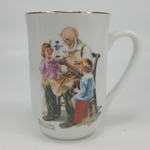 The Toymaker Vintage 1982 Norman Rockwell Coffee Cup Tea Mug  UDHG# - $6.00