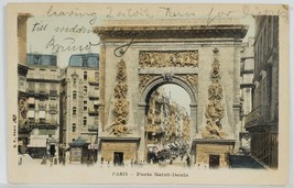 France Paris Porte Saint-Denis 1905 Postcard R11 - £3.95 GBP