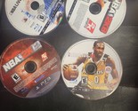 Lot Of 4 PS3 : NBA LIVE 08+NBA LIVE 10+NBA 2K8+ NBA 2K12 / NICE GAME DIS... - $8.90