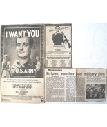 STRIPES ~ Bill Murray, Vintage Movie Ads, Article from 1981 ~ ADVERTISEM... - £6.17 GBP
