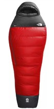 The North Face Inferno -20°F/-29°C Sleeping Bag Long RH Red BLK NEW $660 - $425.00