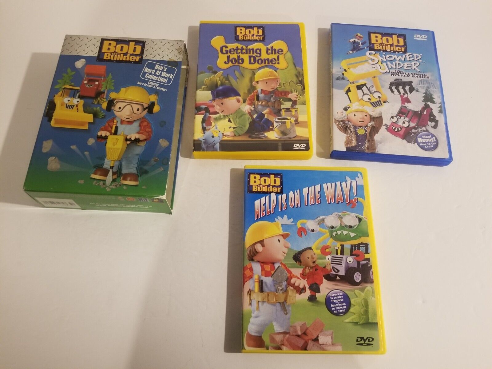 Primary image for Bob the Builder - Bobs Hard at Work Collection (DVD, 2006, 3-Disc Set)