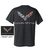 C7 Corvette Heather Gray T-Shirt - £23.59 GBP