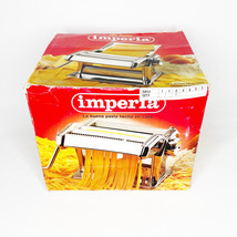 Imperia Pasta Maker Heavy Duty Stainless Steel SP150 Titania with Box - $46.37