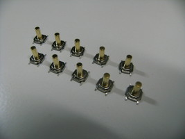 10x Pack Lot 4 x 4 x 6 mm Push Touch Tactile Momentary Micro Button Switch SMD - £7.82 GBP