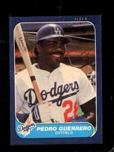1986 Fleer #130 Pedro Guerrero Nmmt Dodgers *X88471 - £1.91 GBP
