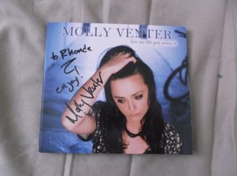Molly Venter CD &#39;Love Me Like You Mean It&#39; Compact Disk Signed to Rhonda 5487 - £12.73 GBP