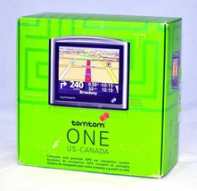 New Tom Tom One 2ND Edition In Box Set v2 Portable 3.5&quot; Car Gps USA/Canada Maps - £33.26 GBP
