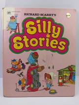 Richard Scarry&#39;s Silly Stories Vintage 1973 Big Golden Book - £7.80 GBP