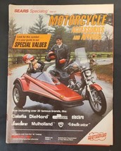 Vtg Sears Special Catalog Specialog 1986-87 Motorcycle Accessories and Apparel - £18.29 GBP