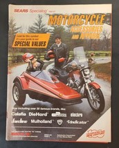 Vtg Sears Special Catalog Specialog 1986-87 Motorcycle Accessories and Apparel - £17.55 GBP