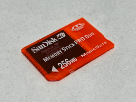 256MB SanDisk Genuine Memory Stick PRO Duo Camera Memory Card / 256 MB M... - $9.89