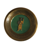 Vintage Judaica Embossed Moses 10 Commandments Dish Wall Plate Art Decor... - $58.49 CAD